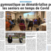025 - La gymnastique se dématérialise pour les seniors en temps de Covid